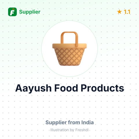 Aayush Food Products  – summary card, no photo uploaded yet