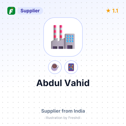 Abdul Vahid  – summary card, no photo uploaded yet