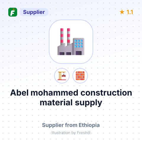 Abel mohammed construction material supply  – summary card, no photo uploaded yet