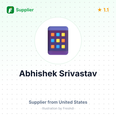 Abhishek Srivastav  – summary card, no photo uploaded yet