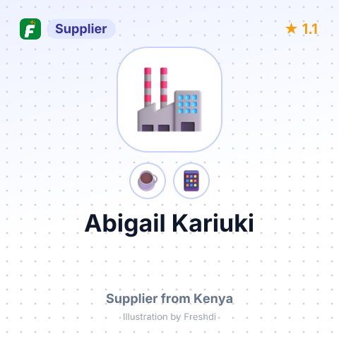 Abigail Kariuki  – summary card, no photo uploaded yet