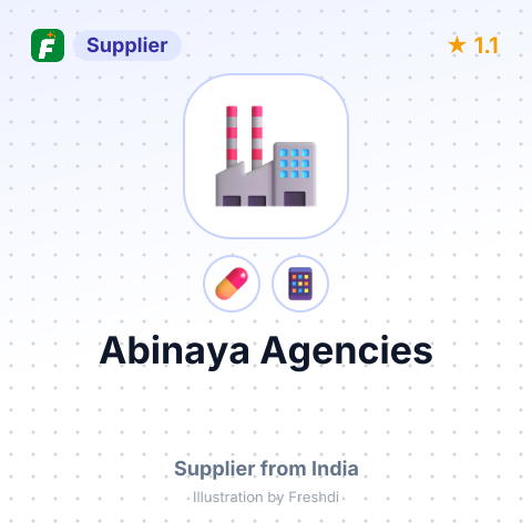 Abinaya Agencies  – summary card, no photo uploaded yet