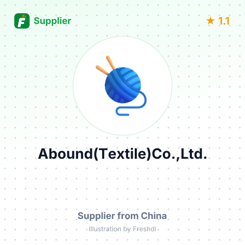 Abound(Textile)Co.,Ltd. – summary card, no photo uploaded yet