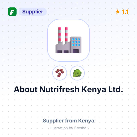 About Nutrifresh Kenya Ltd.  – summary card, no photo uploaded yet