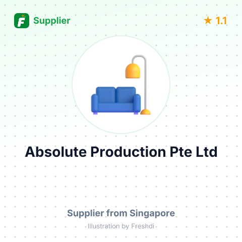 Absolute Production Pte Ltd – summary card, no photo uploaded yet