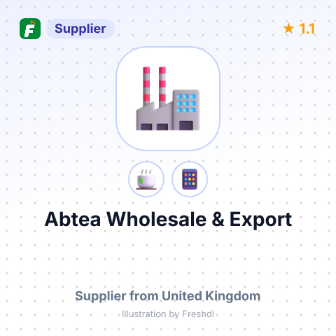 Abtea Wholesale & Export  – summary card, no photo uploaded yet
