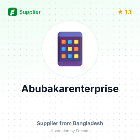 Abubakarenterprise  – summary card, no photo uploaded yet