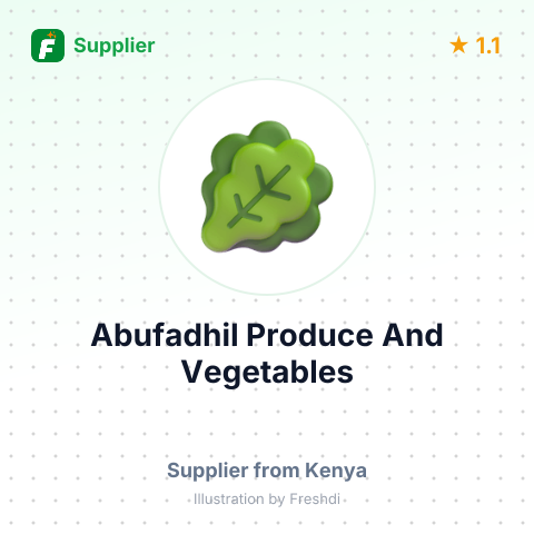 Abufadhil Produce And Vegetables  – summary card, no photo uploaded yet