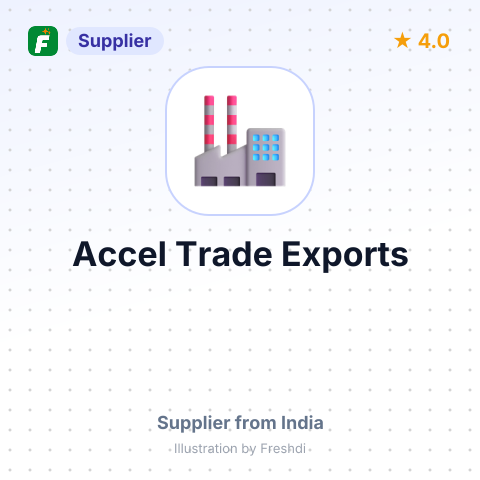 Accel Trade Exports – summary card, no photo uploaded yet