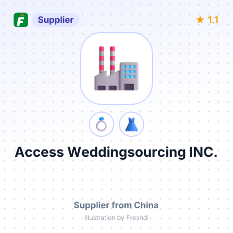 Access Weddingsourcing INC. – summary card, no photo uploaded yet