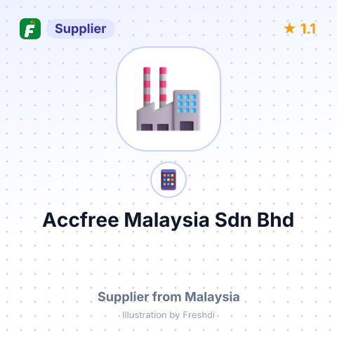 Accfree Malaysia Sdn Bhd – summary card, no photo uploaded yet