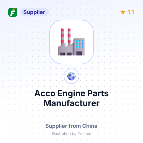 Acco Engine Parts Manufacturer – summary card, no photo uploaded yet