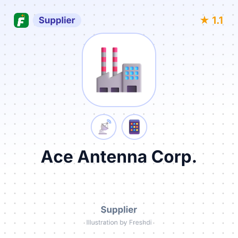 Ace Antenna Corp. – summary card, no photo uploaded yet