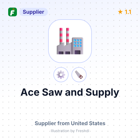 Ace Saw and Supply – summary card, no photo uploaded yet