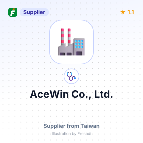 AceWin Co., Ltd. – summary card, no photo uploaded yet