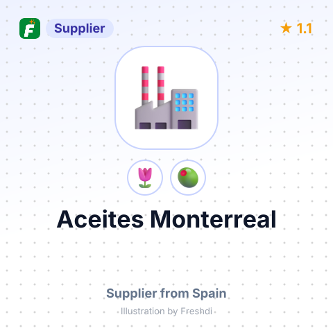 Aceites Monterreal – summary card, no photo uploaded yet