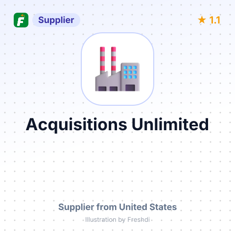 Acquisitions Unlimited – summary card, no photo uploaded yet