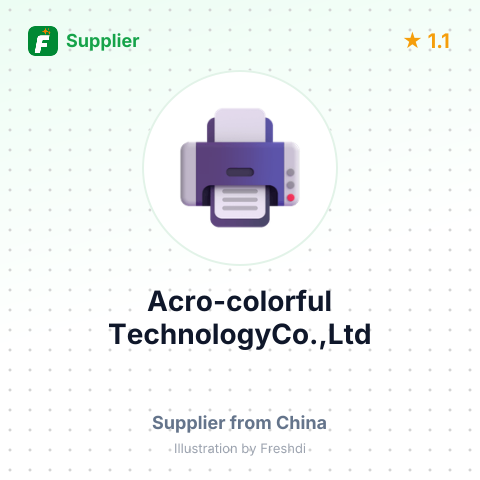 Acro-colorful TechnologyCo.,Ltd – summary card, no photo uploaded yet
