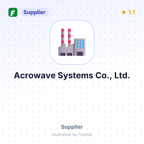 Acrowave Systems Co., Ltd. – summary card, no photo uploaded yet