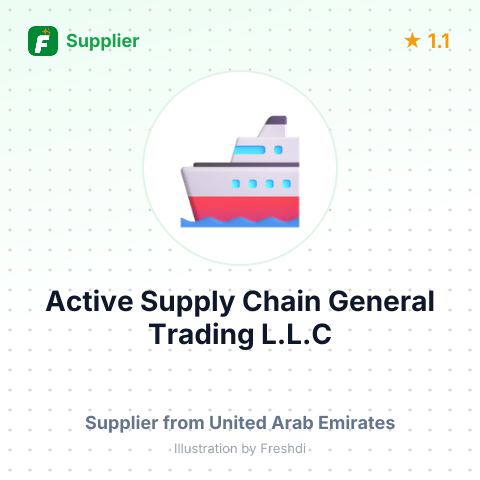 Active Supply Chain General Trading L.L.C – summary card, no photo uploaded yet