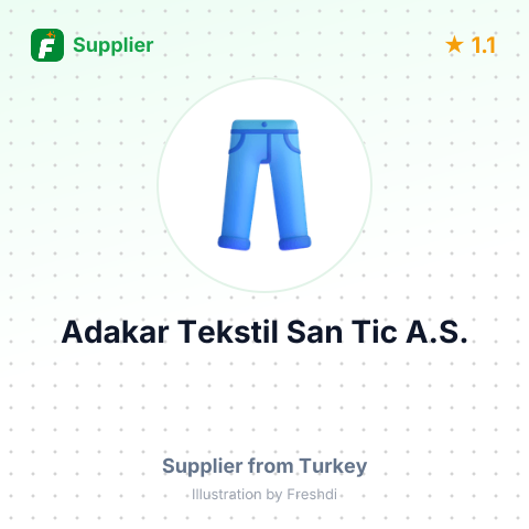 Adakar Tekstil San Tic A.S. – summary card, no photo uploaded yet