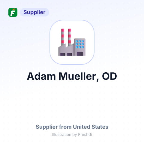 Adam Mueller, OD – summary card, no photo uploaded yet
