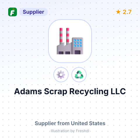 Adams Scrap Recycling, LLC – summary card, no photo uploaded yet