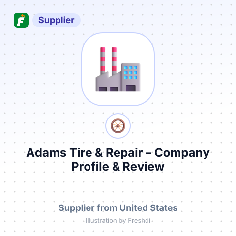 Adams Tire & Repair – summary card, no photo uploaded yet