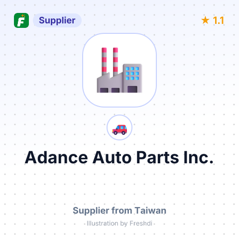 Adance Auto Parts Inc. – summary card, no photo uploaded yet