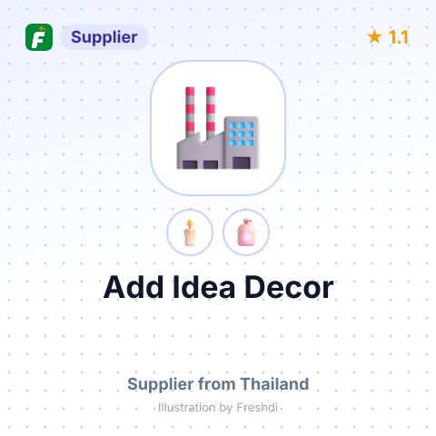 Add Idea Decor – summary card, no photo uploaded yet