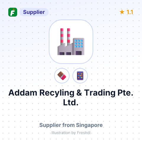 Addam Recyling & Trading Pte. Ltd.  – summary card, no photo uploaded yet
