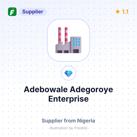 Adebowale Adegoroye Enterprise – summary card, no photo uploaded yet
