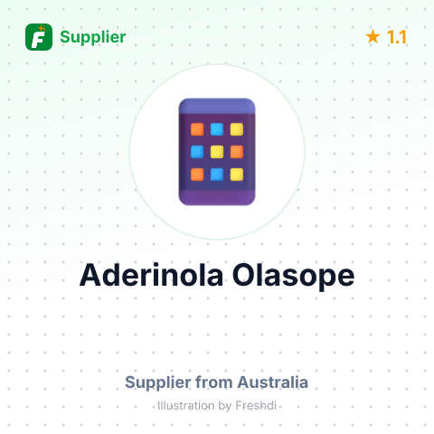 Aderinola Olasope  – summary card, no photo uploaded yet