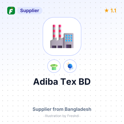 Adiba Tex BD – summary card, no photo uploaded yet