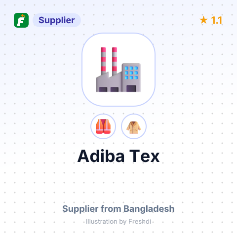 Adiba Tex – summary card, no photo uploaded yet