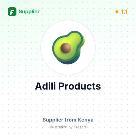 Adili Products  – summary card, no photo uploaded yet