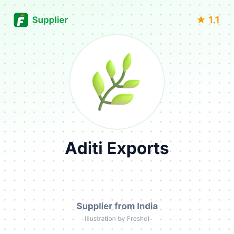 Aditi Exports  – summary card, no photo uploaded yet