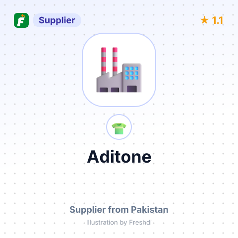 Aditone – summary card, no photo uploaded yet