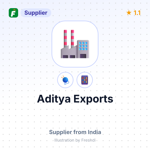 Aditya Exports  – summary card, no photo uploaded yet