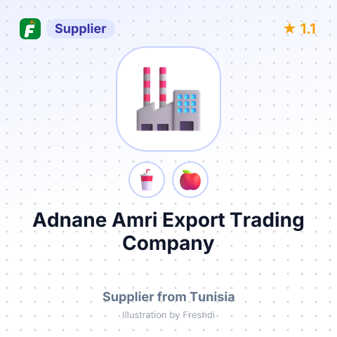 Adnane Amri Export Trading Company – summary card, no photo uploaded yet