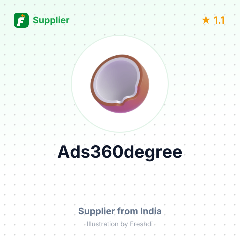 Ads360degree  – summary card, no photo uploaded yet