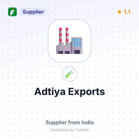 Adtiya Exports  – summary card, no photo uploaded yet