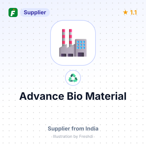 Advance Bio Material – summary card, no photo uploaded yet