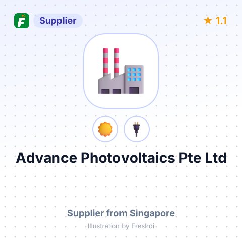 Advance Photovoltaics Pte Ltd – summary card, no photo uploaded yet
