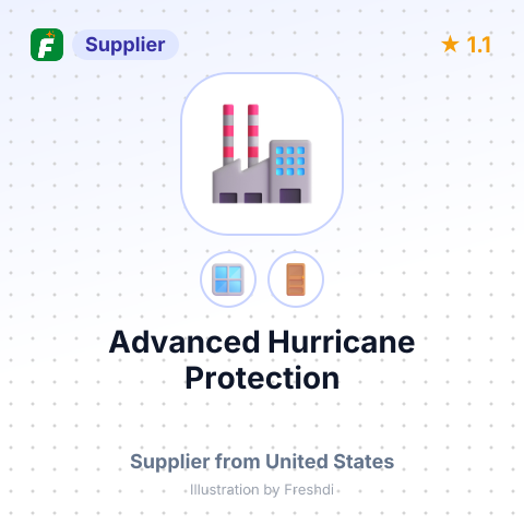 Advanced Hurricane Protection – summary card, no photo uploaded yet