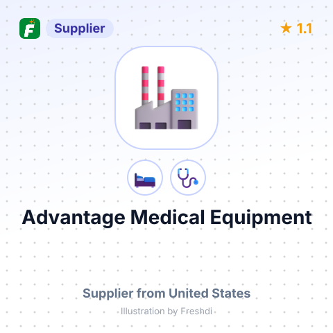 Advantage Medical Equipment – summary card, no photo uploaded yet