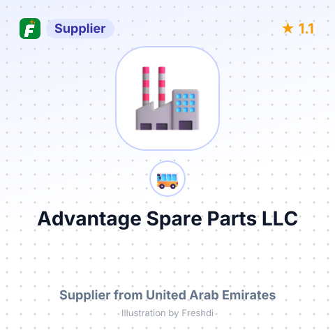 Advantage Spare Parts LLC – summary card, no photo uploaded yet