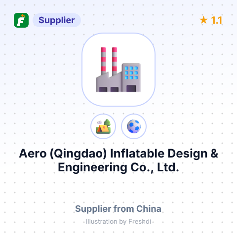 Aero (Qingdao) Inflatable Design & Engineering Co., Ltd. – summary card, no photo uploaded yet
