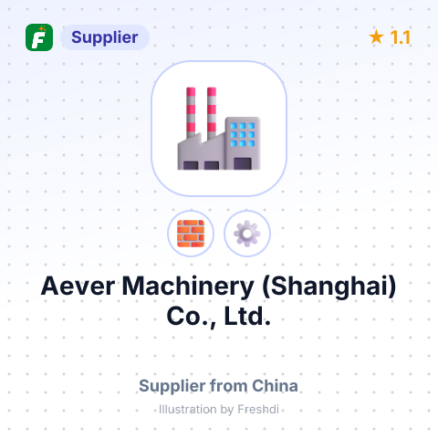 Aever Machinery (Shanghai) Co., Ltd. – summary card, no photo uploaded yet