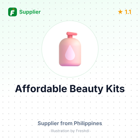 Affordable Beauty Kits – summary card, no photo uploaded yet